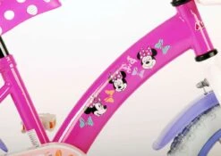 Volare Disney Minnie Cutest Ever! - Kinderfiets - Meisjes - 14 Inch - Roze -fiets 1200x850