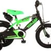 Volare Sportivo Kinderfiets - Jongens - 14 Inch - Neon Groen/Zwart - 95% Afgemonteerd -fiets 1200x853