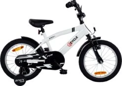 2Cycle BMX-Fun Kinderfiets - 16 Inch - Wit - Jongensfiets 14 2Cycle BMX-Fun Kinderfiets - 16 Inch - Wit - Jongensfiets -fiets 1200x855 1