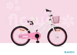 Amigo Flower Meisjesfiets - Kinderfiets 18 Inch - Wit -fiets 1200x857 1