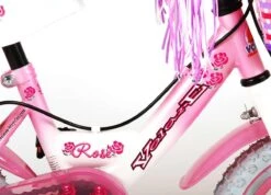 Volare Rose Kinderfiets - Meisjes - 12 Inch - Roze - 2 Handremmen -fiets 1200x867 1