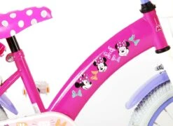 Disney Minnie Cutest Ever! Kinderfiets - Meisjes - 16 Inch - Roze -fiets 1200x873 6