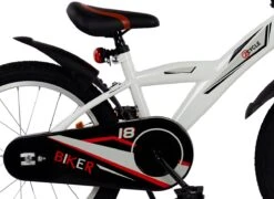 2Cycle Biker Kinderfiets - 18 Inch - Wit - Jongensfiets 12 2Cycle Biker Kinderfiets - 18 Inch - Wit - Jongensfiets -fiets 1200x874 1
