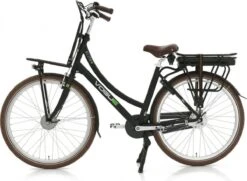 Vogue Elite - Fiets (elektrisch) - Vrouwen - Matzwart - 50 -fiets 1200x881