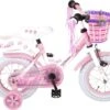 Volare Rose Kinderfiets - 12 Inch - Meisjes - Roze/wit - 95% Afgemonteerd -fiets 1200x882 1