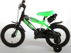 Volare Sportivo Kinderfiets - Jongens - 14 Inch - Neon Groen/Zwart - 95% Afgemonteerd -fiets 1200x889 3