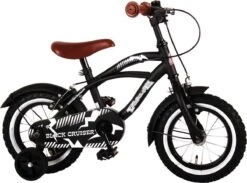 Volare Black Cruiser Kinderfiets - Jongens - 12 Inch - Zwart - 2 Handremmen -fiets 1200x890 1