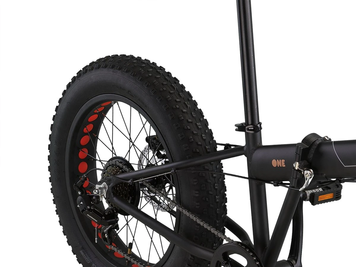 PACTO ONE FOLDING BIKE BLACK 6v VOUWFIETS PLOOIFIETS 6 PACTO ONE FOLDING BIKE BLACK 6v VOUWFIETS PLOOIFIETS - Afbeelding 4