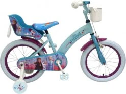 Volare Disney Frozen 2 - Kinderfiets - Meisjes - 16 Inch - Blauw/Paars -fiets 1200x902 2