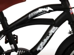 Volare Black Cruiser Kinderfiets - Jongens - 12 Inch - Zwart - 2 Handremmen -fiets 1200x906 2