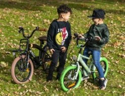 Amigo 2Cool Jongensfiets - Kinderfiets 12 Inch - Matzwart -fiets 1200x917 1