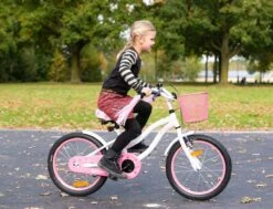 Amigo Flower Meisjesfiets - Kinderfiets 18 Inch - Wit -fiets 1200x917 14