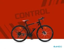 Amigo Control - Mountainbike 28 Inch - Voor Dames En Heren - Met 21 Versnellingen - Zwart/Rood -fiets 1200x920 27