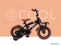 Amigo 2Cool Jongensfiets - Kinderfiets 12 Inch - Matzwart -fiets 1200x920 6