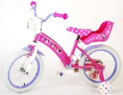 Disney Minnie Cutest Ever! Kinderfiets - Meisjes - 16 Inch - Roze -fiets 1200x926 1