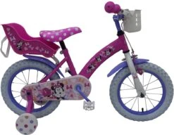 Volare Disney Minnie Cutest Ever! - Kinderfiets - Meisjes - 14 Inch - Roze -fiets 1200x934