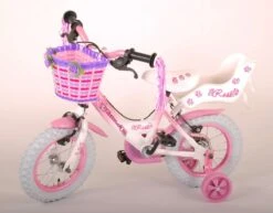 Volare Rose Kinderfiets - Meisjes - 12 Inch - Roze - 2 Handremmen -fiets 1200x940 4