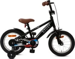 SJOEF Race Jongensfiets 14 Inch - Zwart