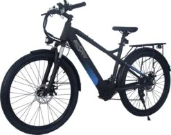 Elektrische Fiets Off-Road | E-Fietsen | Electric Mountain Bike | E-bike | 250W Motor | 26 Inch | Zwart BK7 19 Elektrische Fiets Off-Road | E-Fietsen | Electric Mountain Bike | E-bike | 250W Motor | 26 Inch | Zwart BK7 -fiets 1200x946