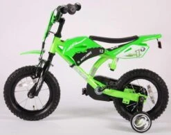 Volare Motobike Kinderfiets - Jongens - 12 Inch - Groen - 95% Afgemonteerd -fiets 1200x947