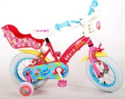 Volare Peppa Pig Kinderfiets - Meisjes - 12 Inch - Roze - 2 Handremmen -fiets 1200x954 4