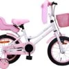 Amigo Magic Meisjesfiets - Kinderfiets 14 Inch - Wit -fiets 1200x956