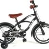 Volare Black Cruiser Kinderfiets - Jongens - 14 Inch - Zwart - 95% Afgemonteerd -fiets 1200x966