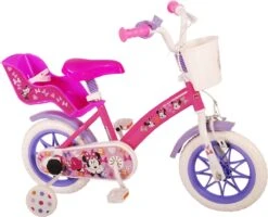 Disney Minnie Cutest Ever! Kinderfiets - Meiden - 12 Inch - Roze - Doortrapper -fiets 1200x970 3