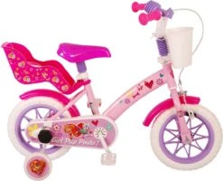 Volare Paw Patrol Kinderfiets - Meiden - 12 Inch - Roze - Doortrapper
