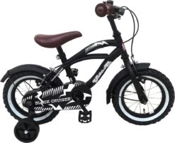 Volare Black Cruiser Kinderfiets - Jongens - 12 Inch - Zwart - 2 Handremmen -fiets 1200x978 1