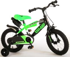 Volare Sportivo Kinderfiets - Jongens - 14 Inch - Neon Groen/Zwart - 95% Afgemonteerd -fiets 1200x985 1