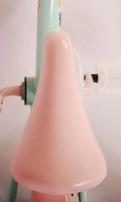 Volare Woezel & Pip Kinderfiets - Meisjes - 10 Inch - Mint Blauw/Roze - Doortrapper -fiets 719x1200