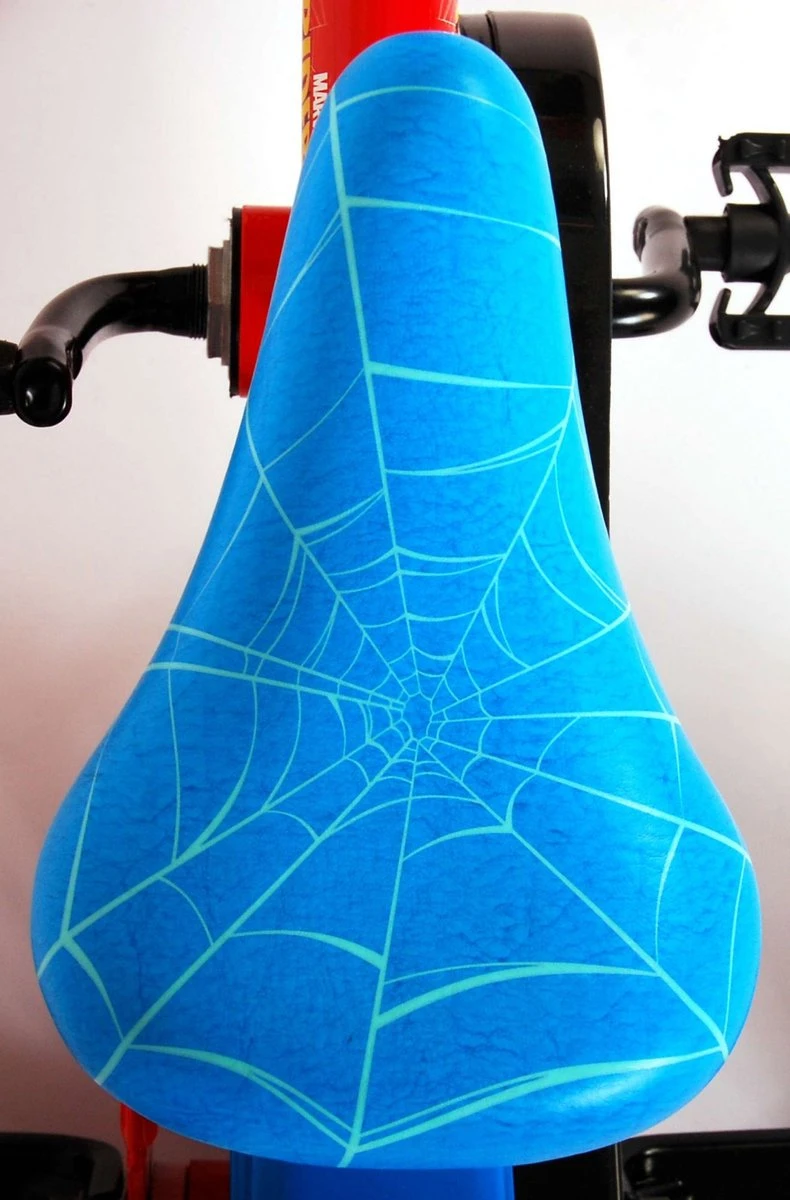 Marvel Spider-Man Kinderfiets - Jongens - 10 Inch - Rood/Blauw - Doortrapper 7 Marvel Spider-Man Kinderfiets - Jongens - 10 Inch - Rood/Blauw - Doortrapper - Afbeelding 5