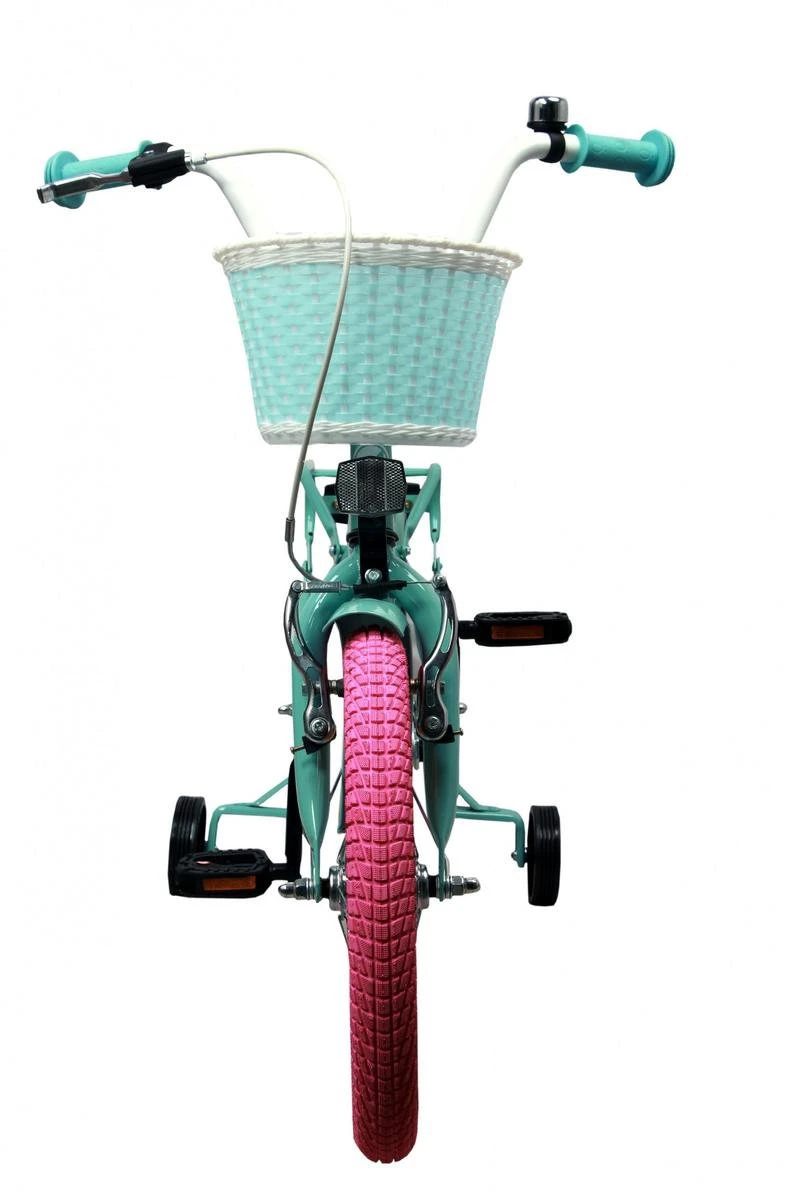 Amigo Lovely Meisjesfiets - Kinderfiets 12 Inch - Turquoise 15 Amigo Lovely Meisjesfiets - Kinderfiets 12 Inch - Turquoise - Afbeelding 13