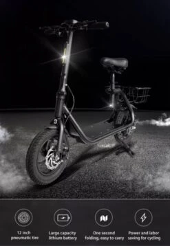 Gyro Elektrische Mini-scooter - Opvouwbaar 24 Gyro Elektrische Mini-scooter - Opvouwbaar -fiets 829x1200