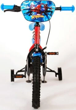 Volare Ultimate Spider-Man Kinderfiets - Jongens - 14 Inch - Rood/Blauw -fiets 835x1200