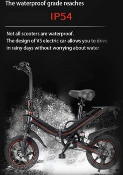 OUXI - V5 - 16 Inch - Elektrische Fiets - E Bike - Elektrische Vouwfiets - APP IOS/ Android - 500W Motor - 15Ah Lithuim Ion Batterij - Zwart 21 OUXI - V5 - 16 Inch - Elektrische Fiets - E Bike - Elektrische Vouwfiets - APP IOS/ Android - 500W Motor - 15Ah Lithuim Ion Batterij - Zwart -fiets 847x1200 1