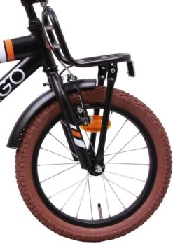 Amigo 2Cool Jongensfiets - Kinderfiets 16 Inch - Matzwart -fiets 851x1200 1