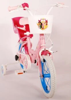 Volare Disney Princess Kinderfiets - Meisjes - 14 Inch - Roze - Twee Handremmen -fiets 856x1200 4