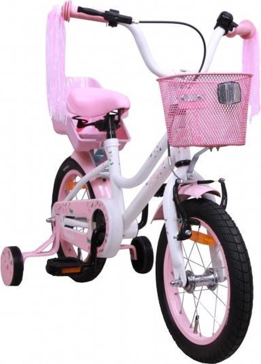 Amigo Magic Meisjesfiets - Kinderfiets 16 Inch - Wit 14 Amigo Magic Meisjesfiets - Kinderfiets 16 Inch - Wit - Afbeelding 12