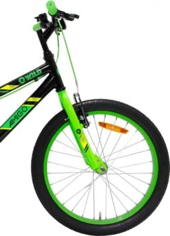Amigo Wild - Mountainbike 20 Inch - Voor Jongens En Meisjes - Zwart/Groen 14 Amigo Wild - Mountainbike 20 Inch - Voor Jongens En Meisjes - Zwart/Groen -fiets 864x1200 1
