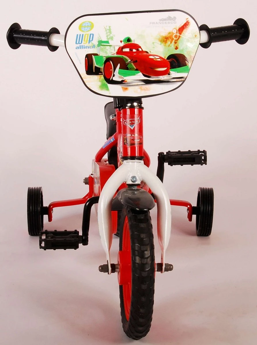 Disney Cars Kinderfiets - Jongens - 10 Inch - Rood - Doortrapper 7 Disney Cars Kinderfiets - Jongens - 10 Inch - Rood - Doortrapper - Afbeelding 5