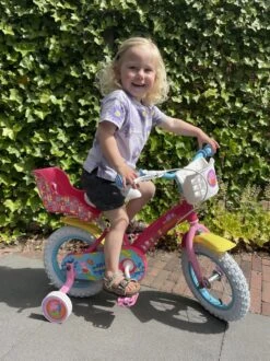 Volare Peppa Pig Kinderfiets - Meisjes - 12 Inch - Roze -fiets 899x1200 2