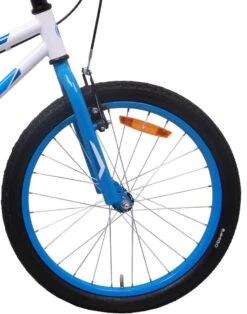 Amigo Cross Jongensfiets - Kinderfiets 20 Inch - Wit/Blauw -fiets 945x1200