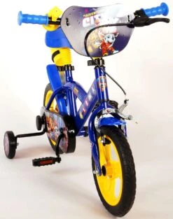 Nickelodeon Paw Patrol Kinderfiets - Jongens - 12 Inch - Blauw/Geel - Doortrapper -fiets 947x1200