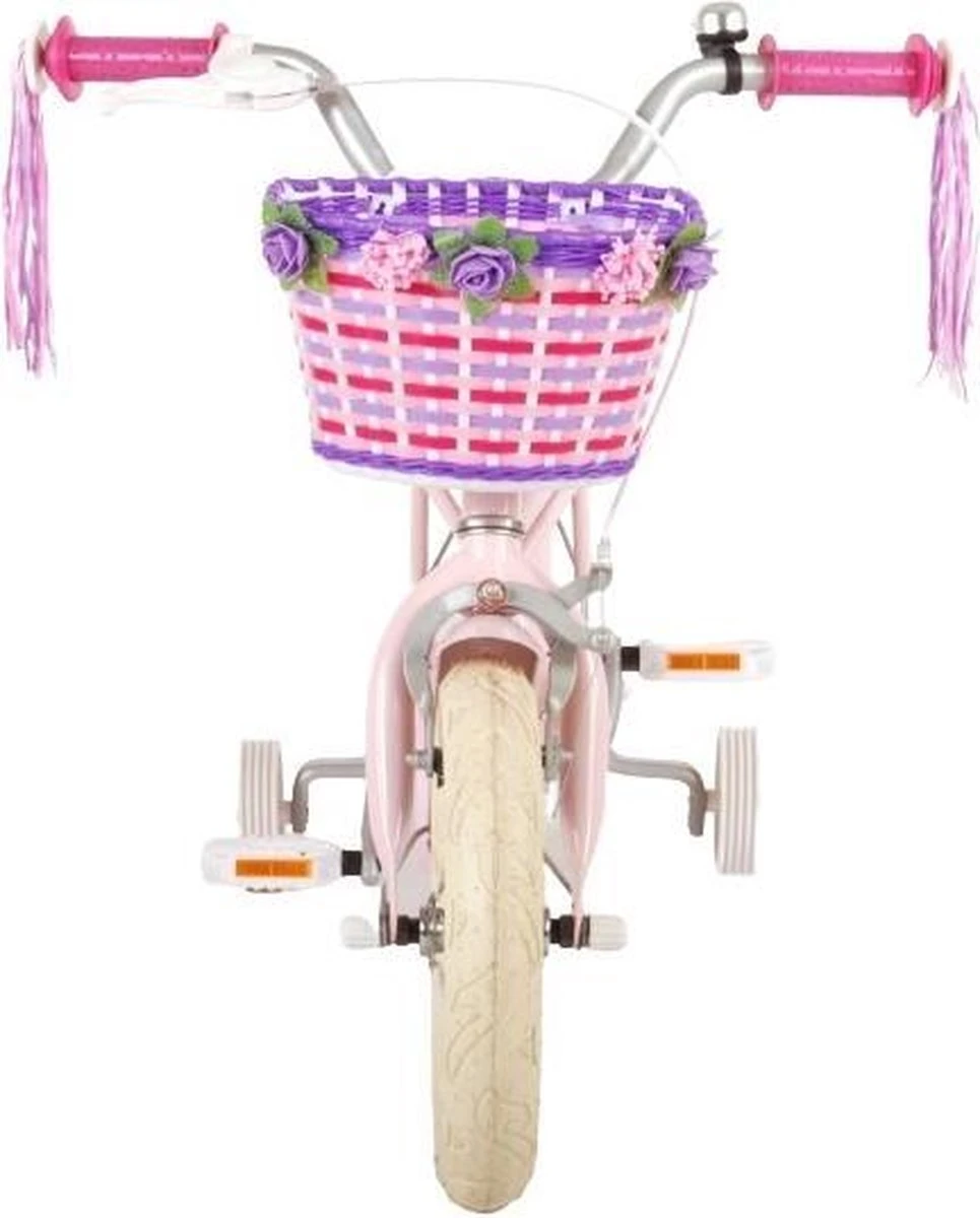 Volare Ashley Kinderfiets - Meisjes - 12 Inch - Roze - 95% Afgemonteerd 19 Volare Ashley Kinderfiets - Meisjes - 12 Inch - Roze - 95% Afgemonteerd - Afbeelding 17