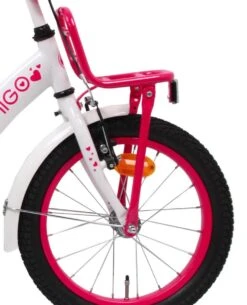 Amigo Sweetheart Meisjesfiets - Kinderfiets 20 Inch - Wit -fiets 973x1200