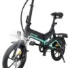 Merkloos Hitway 14F005 Elektrische Fiets E-bike | Opvouwbaar | 250W Motor | 7.5Ah | 16" | Zwart / Groen 1 Merkloos Hitway 14F005 Elektrische Fiets E-bike | Opvouwbaar | 250W Motor | 7.5Ah | 16" | Zwart / Groen -fiets 981x1200