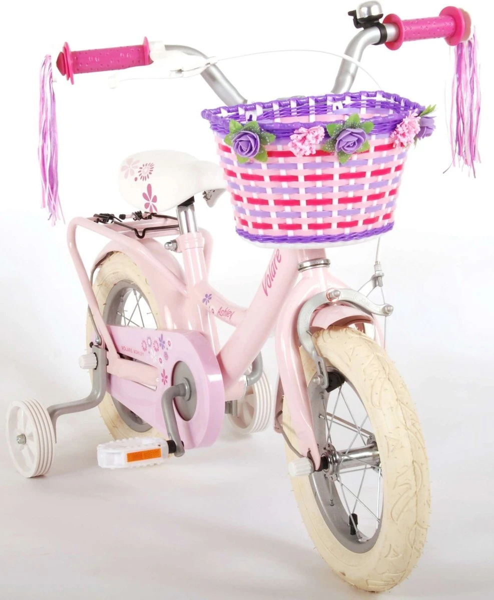 Volare Ashley Kinderfiets - Meisjes - 12 Inch - Roze - 95% Afgemonteerd 16 Volare Ashley Kinderfiets - Meisjes - 12 Inch - Roze - 95% Afgemonteerd - Afbeelding 14